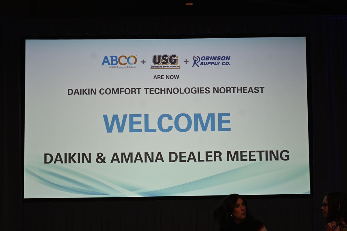 2024 Daikin and Amana Dealer Meeting in Springfield, MA